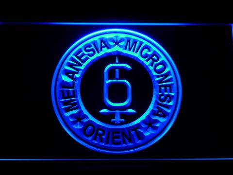 US Marine Corps 6th Marine Division LED Neon Sign